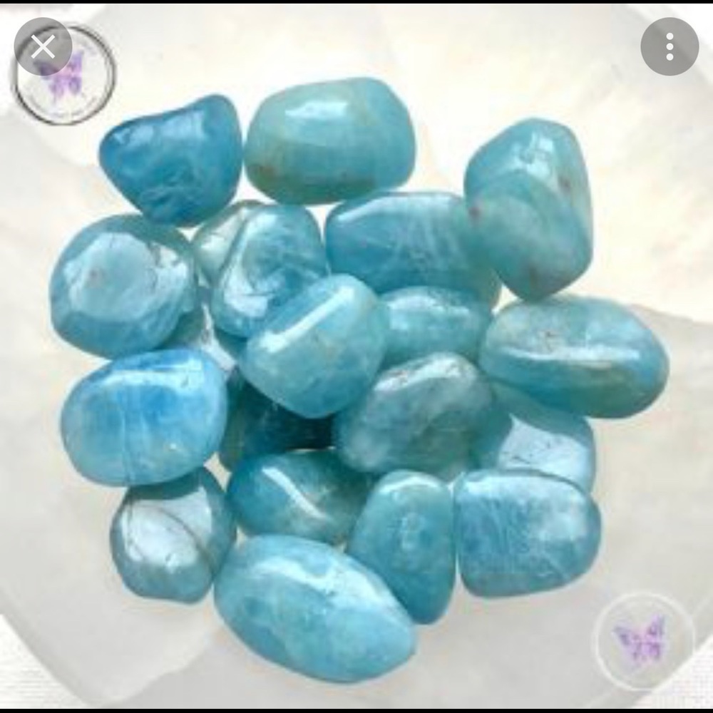 Larimar Gemstone of the Caribbean Bracelet